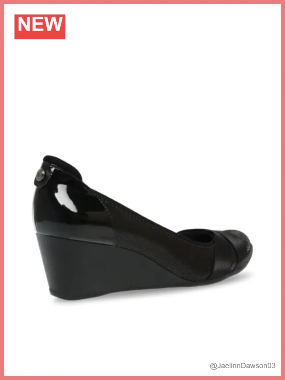 Anne Klein Wedge Heel Shoes Slip-On Lightweight